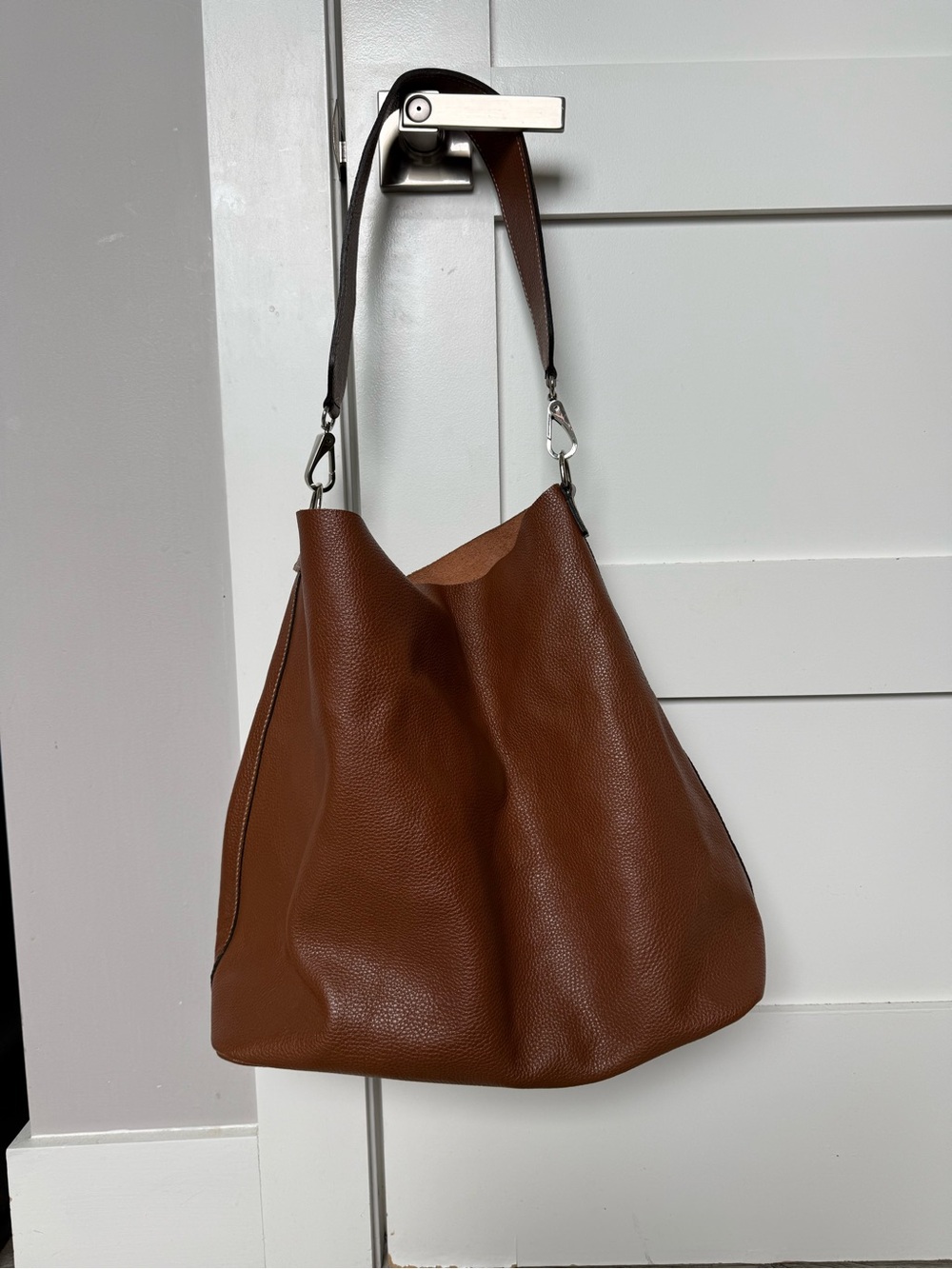 Rossi & Caruso Brasilia Leather Shoulder Bag